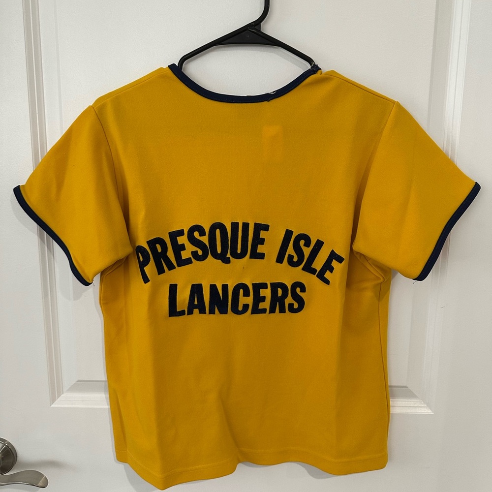 1960s Champion Yellow Jersey Presque Isle Lancers